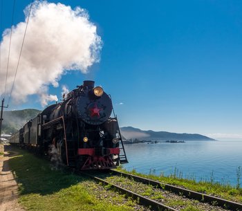 Экскурсионный тур по Кругобайкальской железной дороге на экскурсионном  поезде .